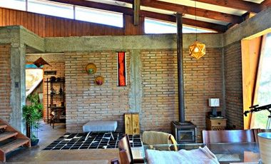 VENTA PARCELA CASA CONDOMINIO PIEDRA MOLINO RANGUE VISTA A LAGUNA DE ACULEO