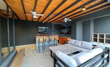 DEPARTAMENTO DÚPLEX CON AZOTEA Y QUINCHO SEMI AMOBLADO