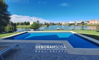 Casa en  Alquiler Anual-a la Laguna-El Canton-7 ambientes -zona norte-escobar-