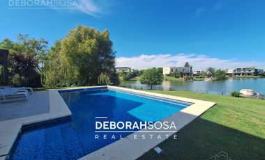 Casa en  Alquiler Anual-a la Laguna-El Canton-7 ambientes -zona norte-escobar-