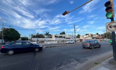 En Renta, 2 Terrenos sobre Av. Pérez Ponce a corta distancia de Paseo de Montejo