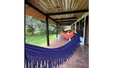 FINCA TURISTICA Y DE PRODUCCIÓN CAFETERA PREMIUM EN BOYAC 2.5 HA