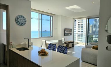Arriendo Apartamento Amoblado - Vista al Mar