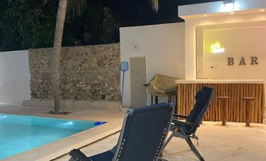 Casa Amueblada en Venta de 1 planta en Progreso a 70 metros de la playa