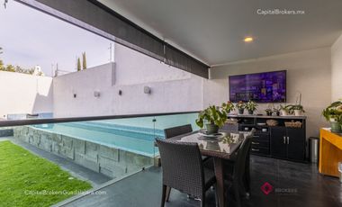 Casa de lujo en venta con alberca 5 habitaciones Residencial Victoria; Expo