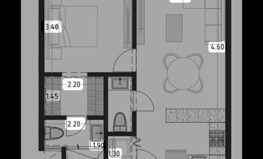 Departamento en venta, Remolino Temozón Norte