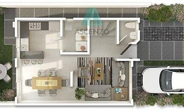 Renta de Casa en Frcc. Alleza Boreal, Humrom