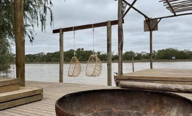 Venta 5 cabañas 7000m2 Río San Antonio Delta Tigre