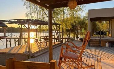 Venta 5 cabañas 7000m2 Río San Antonio Delta Tigre