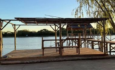 Venta 5 cabañas 7000m2 Río San Antonio Delta Tigre