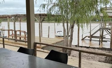 Venta 5 cabañas 7000m2 Río San Antonio Delta Tigre