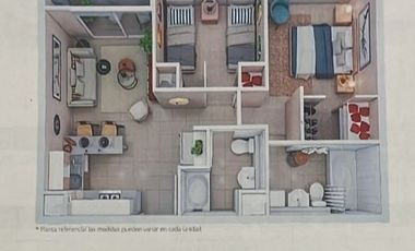 Departamento en Arriendo en Condominio Las Pataguas
