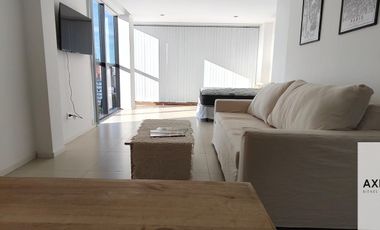 19 y 44-Pza Azcuénaga-Semipiso de categoría amoblado en alquiler