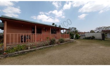 Cabaña en Venta con 890m2 de terreno en El Palmar  Berriozabal, Chiapas.