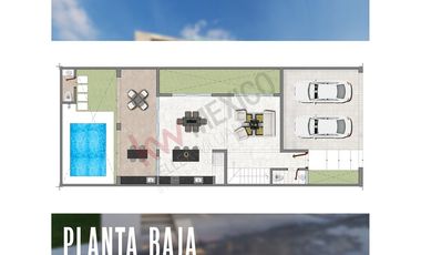Moderna Residencia con Alberca en Preventa en Fracc.Residencial Los Encinos