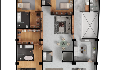 Departamento en Preventa en Bosques de las Lomas