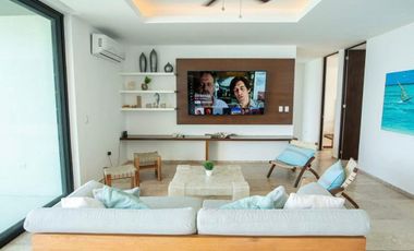 Penthouse Amueblado en Venta en Chixchulub Frente al Mar