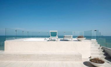 Penthouse Amueblado en Venta en Chixchulub Frente al Mar