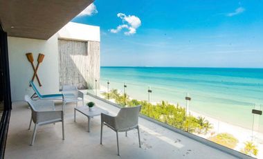 Penthouse Amueblado en Venta en Chixchulub Frente al Mar