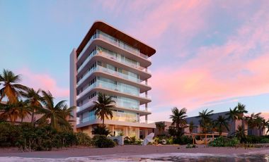 Departamento Frente al Mar en Chixchulub – 3 Recámaras, 2 Baños