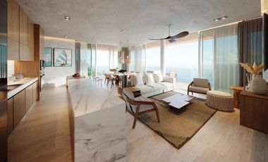 Departamento Frente al Mar en Chixchulub – 3 Recámaras, 2 Baños