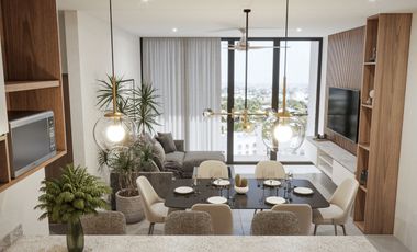 Departamento en venta en Mérida, San Pedro Cholul, 3 recámaras