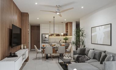 Departamento en venta en Mérida, San Pedro Cholul, 3 recámaras