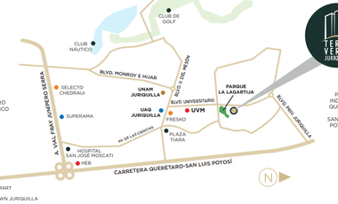 DEPARTAMENTO PH EN VENTA TERRA VERDE JURIQUILLA QUERETARO RDV211124-AE