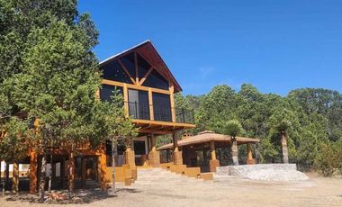 CABAÑA EN CAMPESTRE LA ESCONDIDA. ARTESILLAS COAH.