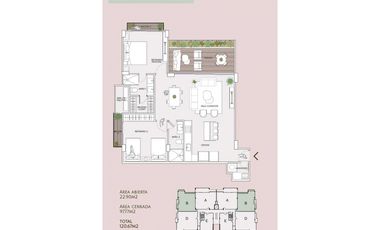 EN PREVENTA APARTAMENTOS.DESDE 73M2 BAJO.BOQUETE