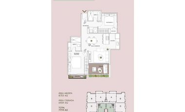 EN PREVENTA APARTAMENTOS.DESDE 73M2 BAJO.BOQUETE