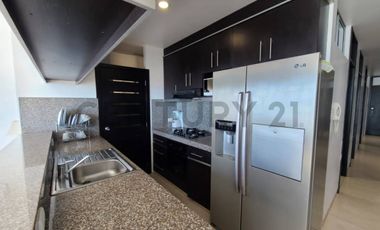 Venta Departamento Amoblado con Vista al Mar en Edificio Ana Capri, Salinas