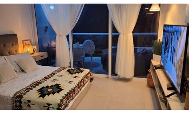 MODERNO APARTASUITE AMOBLADO CON VISTA AL MAR Y A PLAYA TORTUGA