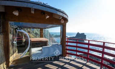 Santuario de Bienestar en Primera Línea de Playa en Los Vilos