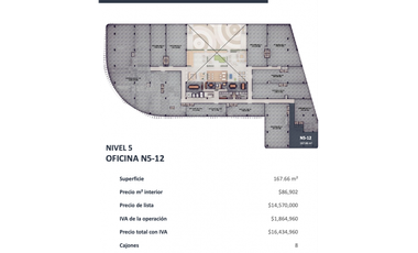 Oficina en Venta en Puerto Cancún  Corporativo de Alto Nivel