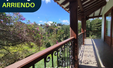 Finca en arriendo- Rionegro- Ojo de agua