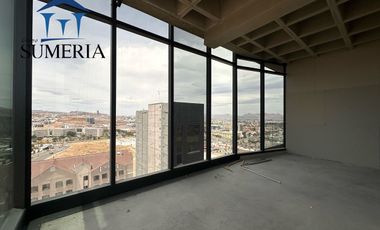 Oficina en renta de 114m2 ubicada en Torre Azenzo