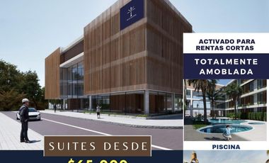 Venta Estudio amoblado y equipado. Punta Blanca. Sta Elena