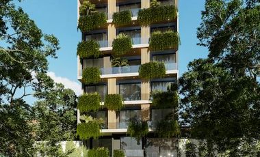 Departamento en venta Playa del Carmen estudio con alberca en roof top