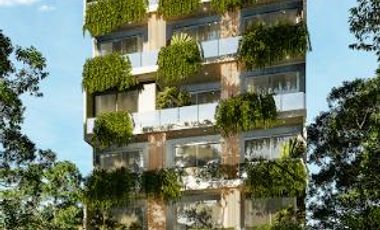 Departamento en venta Playa del Carmen estudio con alberca en roof top