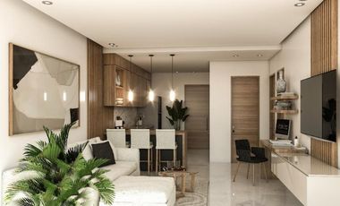 Departamento en venta Playa del Carmen estudio con alberca en roof top