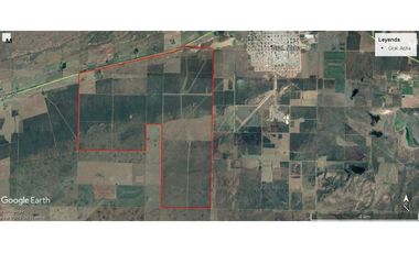 VENDO CAMPO DE 2010 HECTAREAS SOBRE RUTA 152 PROXIMO A GENERAL ACHA