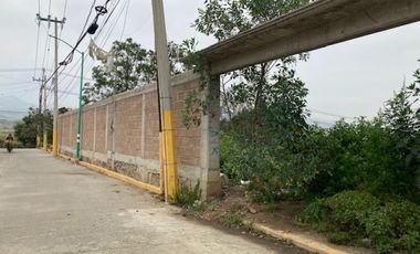 Terreno en Venta en Tenango del aire PUEBLO MAGICO, Estado de Mexico