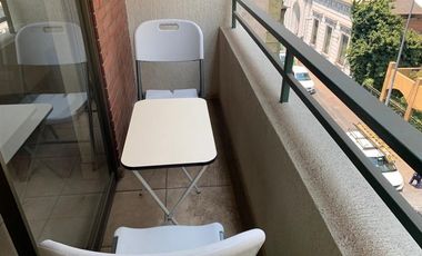 Departamento Amoblado en Arriendo en A PASOS ESTACION METRO BELLAS ARTES