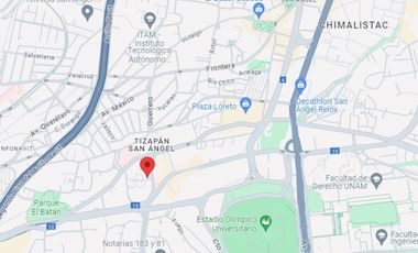 Depto en Remate en Tizapan San Angel, F-1051