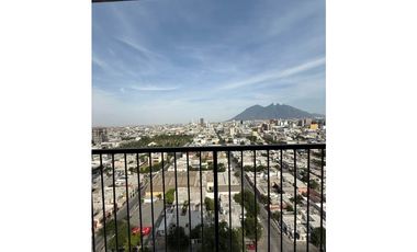 Departamento equipado y amueblado en Torre Iconicah, Centro de Mty.