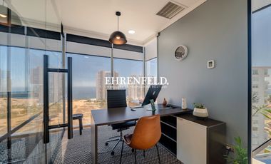 Av. Concón Reñaca, Concón. Exclusiva oficina amoblada.