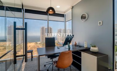 Av. Concón Reñaca, Concón. Exclusiva oficina amoblada.