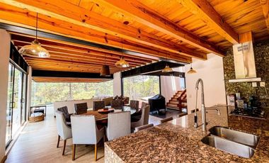 RENTA CASA EN AVANDARO VALLE DE BRAVO -  CASA LAS PIEDRAS