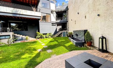 RENTA CASA EN AVANDARO VALLE DE BRAVO -  LA CASA DE LAS ESCULTURAS